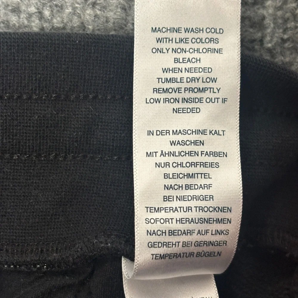 True Religion Men's Large‎ Black Classic Logo Jogger Sweatpants
